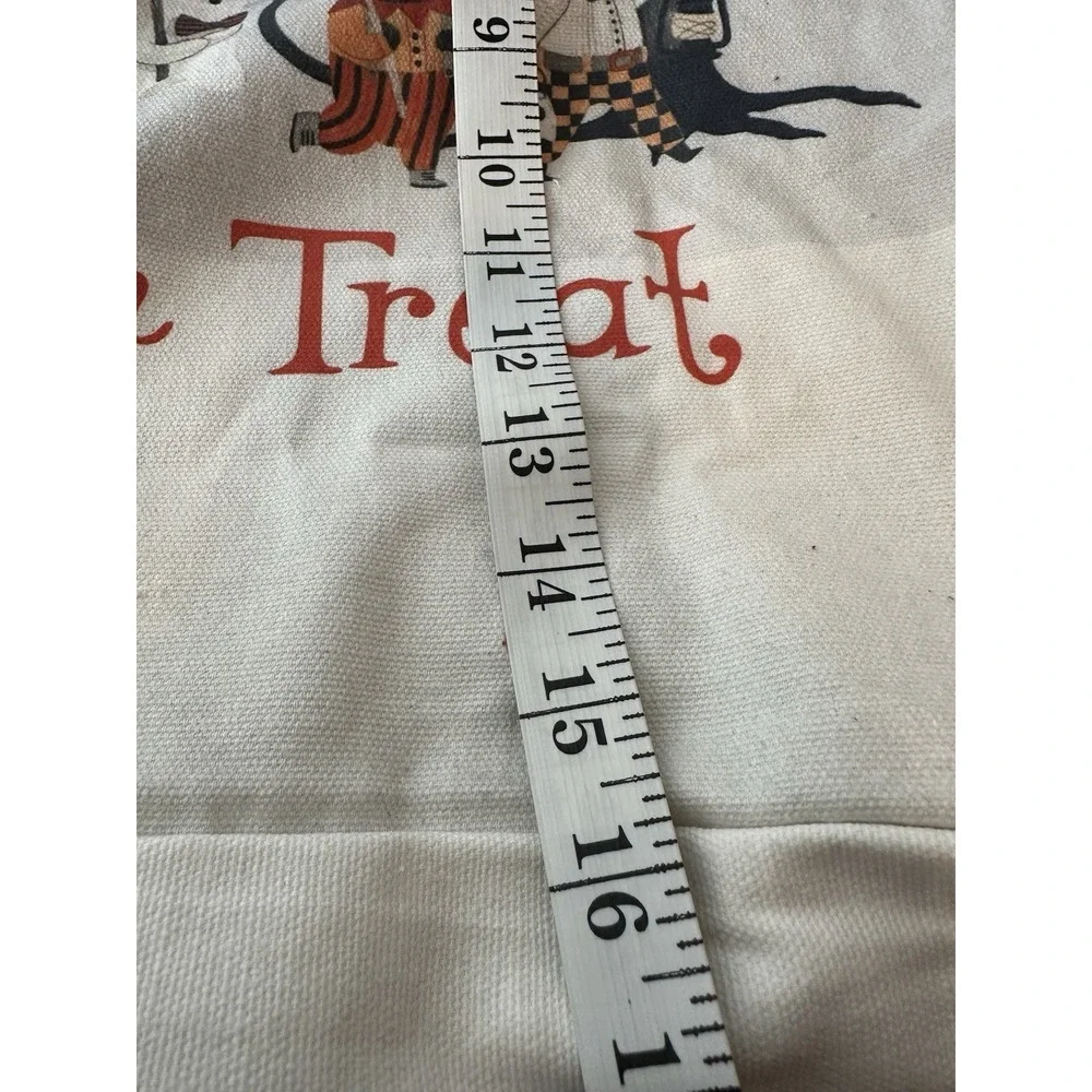 New Hallow Home Halloween Tote Bag‎ Trick or Treat XL Pumpkin Ghost Shopping Bag - Picture 7 of 8